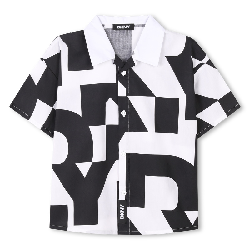 Kurz&auml;rmeliges Hemd DKNY 
                        UNISEX