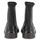 Chelsea-Stiefel aus Rindsleder KARL LAGERFELD KIDS 
                    M&Auml;DCHEN