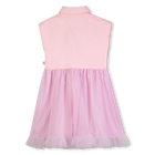 Kleid aus bi-material BILLIEBLUSH 
                    M&Auml;DCHEN
