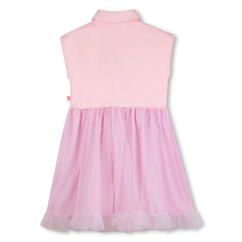 KLEID AUS BI-MATERIAL BILLIEBLUSH 
                        M&Auml;DCHEN