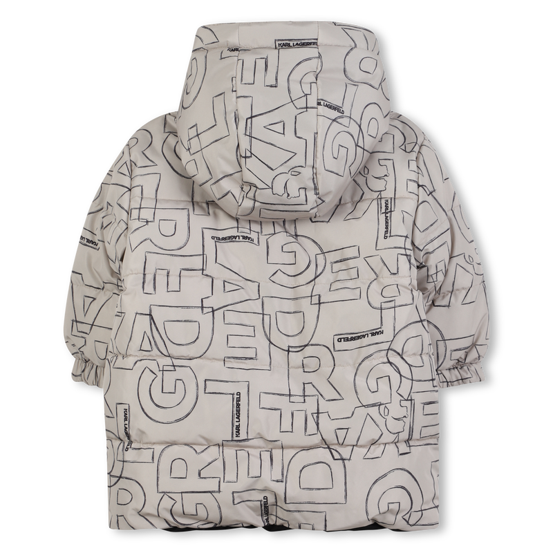 Wende-Daunenjacke mit Kapuze KARL LAGERFELD KIDS 
                        JUNGE