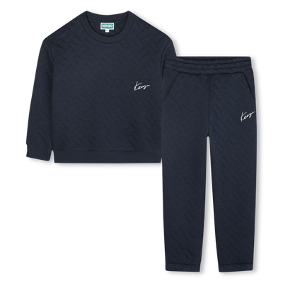 Set aus Sweatshirt und Hose KENZO KIDS JUNGE