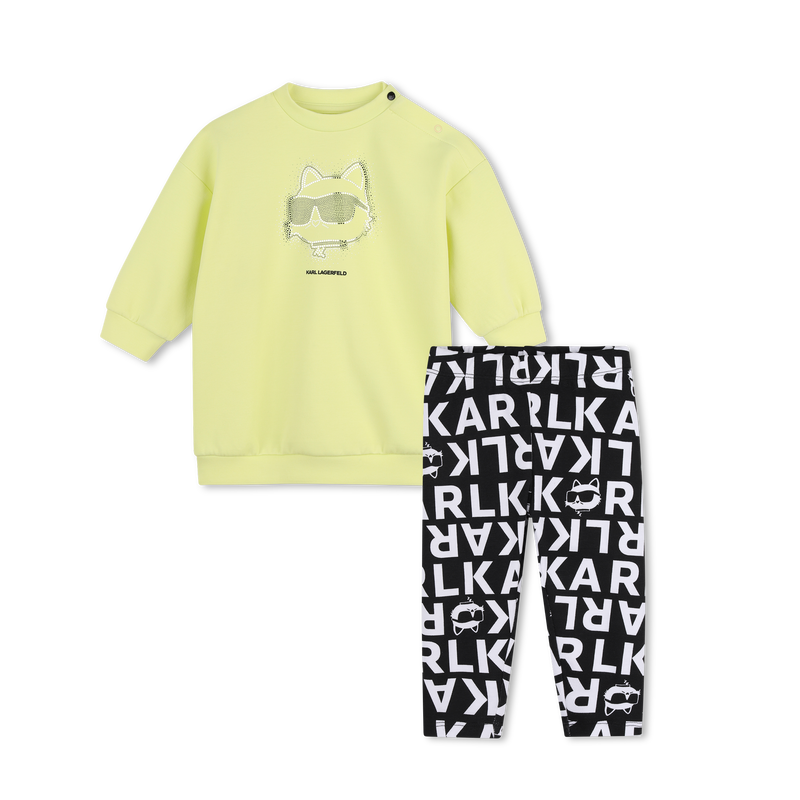 Kleid und Hosenensemble KARL LAGERFELD KIDS 
                        M&Auml;DCHEN