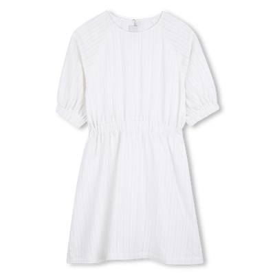 KLEID MIT ELASTISCHER TAILLE BOSS M&Auml;DCHEN