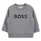 Sweatshirt mit Rundhalsausschnitt BOSS 
                    JUNGE