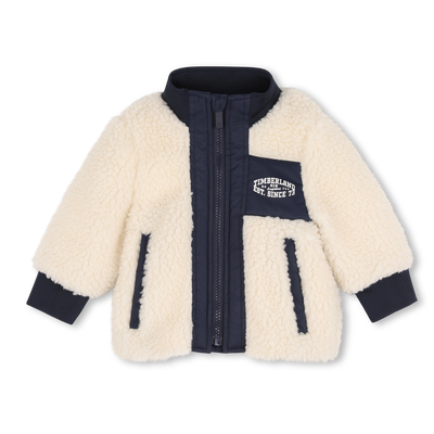 Flauschige Fleece-Cardigan TIMBERLAND JUNGE