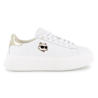 Sneaker zum schn&uuml;ren KARL LAGERFELD KIDS 
                    M&Auml;DCHEN
