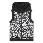 &Auml;rmellose Kapuzen-Daunenjacke DKNY 
                    UNISEX