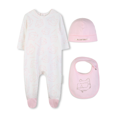 3-TEILIGES SET KARL LAGERFELD KIDS M&Auml;DCHEN