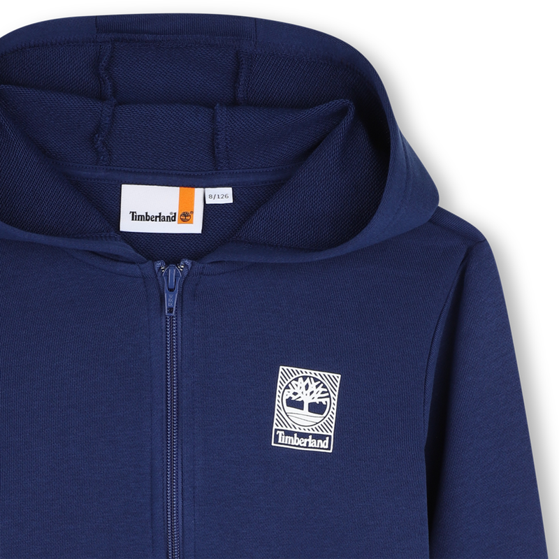 Cardigan mit Kapuze aus Fleece TIMBERLAND 
                        JUNGE