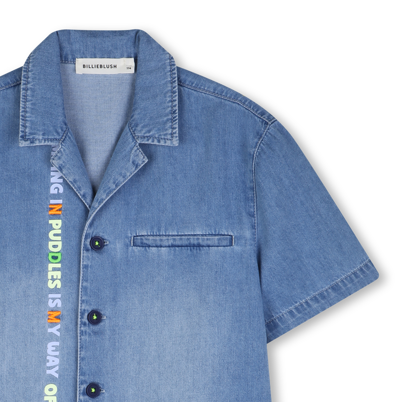 KURZÄRMELIGES HEMD BILLIEBLUSH 
                        JUNGE