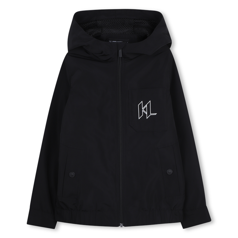 WINDJACKE MIT KAPUZE KARL LAGERFELD KIDS 
                        JUNGE