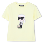 Kurz&auml;rmeliges t-shirt KARL LAGERFELD KIDS 
                    JUNGE