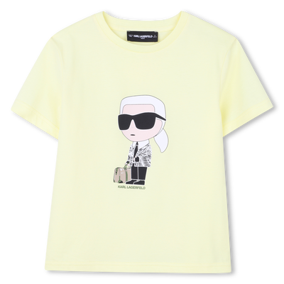 KURZ&Auml;RMELIGES T-SHIRT KARL LAGERFELD KIDS JUNGE