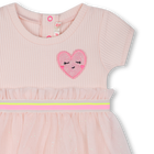 2-in-1-Kleid mit Herz-Patch BILLIEBLUSH 
                    M&Auml;DCHEN