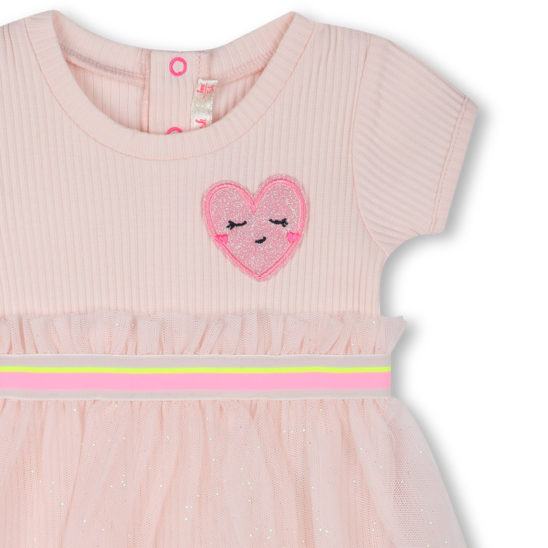 2-in-1-Kleid mit Herz-Patch BILLIEBLUSH 
                        M&Auml;DCHEN