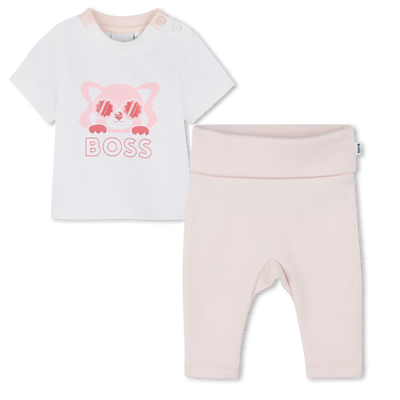 Set aus T-Shirt und Leggings BOSS M&Auml;DCHEN