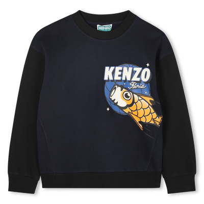 Sweatshirt aus Fleece KENZO KIDS JUNGE