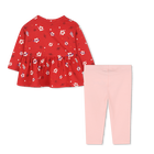 Set aus T-Shirt und Leggings KENZO KIDS 
                    M&Auml;DCHEN