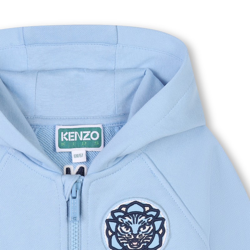 Joggingjacke mit Zipper KENZO KIDS 
                        JUNGE