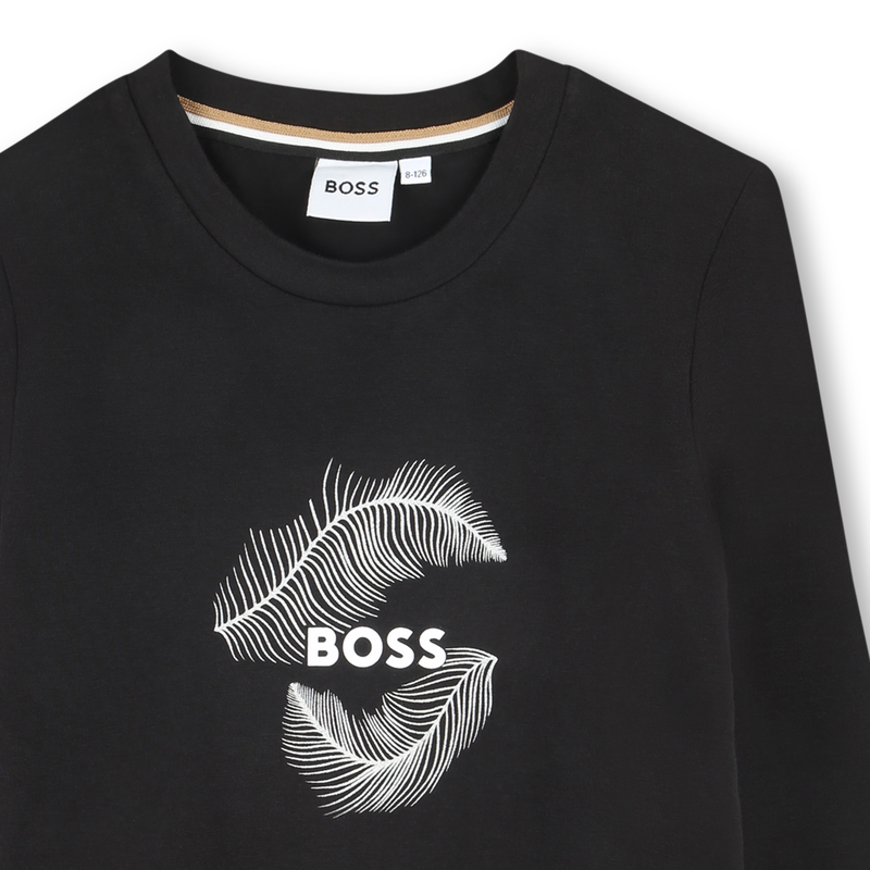Shirt mit hohem Baumwollanteil BOSS 
                        M&Auml;DCHEN