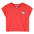 &Auml;rmelloses t-shirt KENZO KIDS 
                    M&Auml;DCHEN
