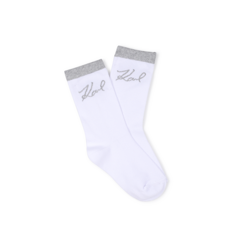 Set mit 2 paar socken KARL LAGERFELD KIDS 
                        M&Auml;DCHEN