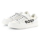 Schn&uuml;rsneaker mit Klett BOSS 
                    JUNGE