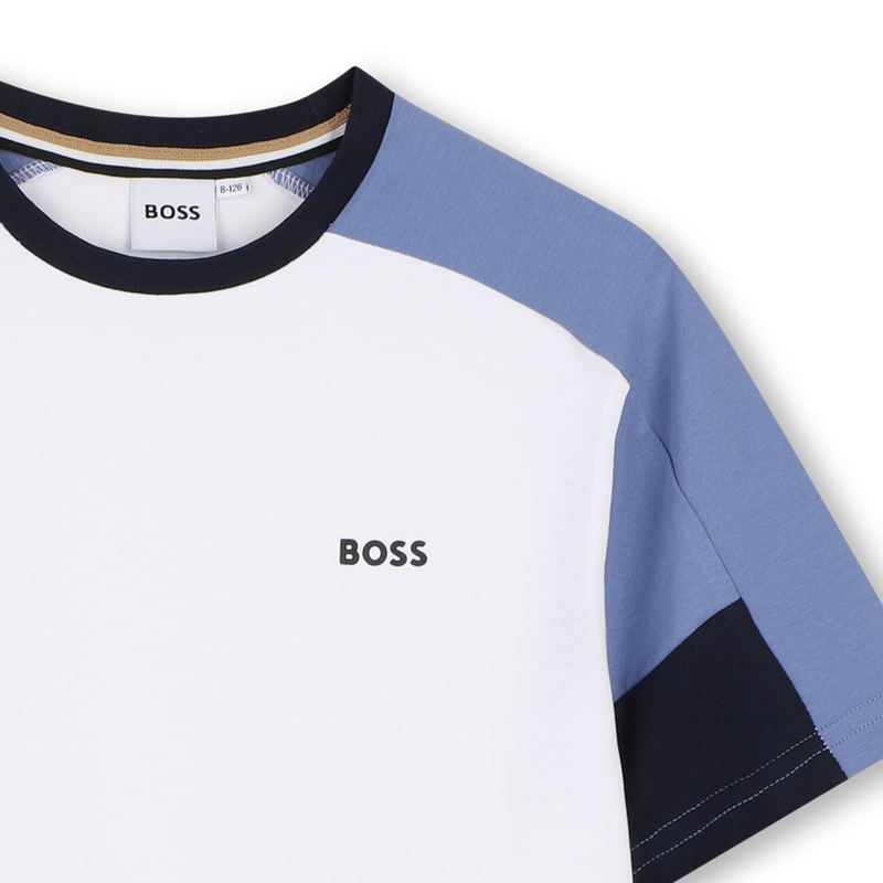 T-SHIRT + BERMUDA-SET BOSS 
                        JUNGE