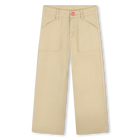 Schlaghose aus Baumwolle KENZO KIDS 
                    M&Auml;DCHEN