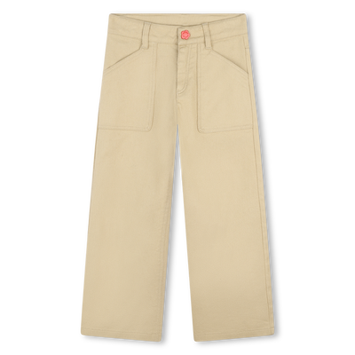 Schlaghose aus Baumwolle KENZO KIDS M&Auml;DCHEN