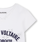 Tunesisches T-Shirt mit Kragen ZADIG & VOLTAIRE 
                    M&Auml;DCHEN