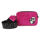 Handtasche aus zerknittertem Textil KARL LAGERFELD KIDS 
                    M&Auml;DCHEN