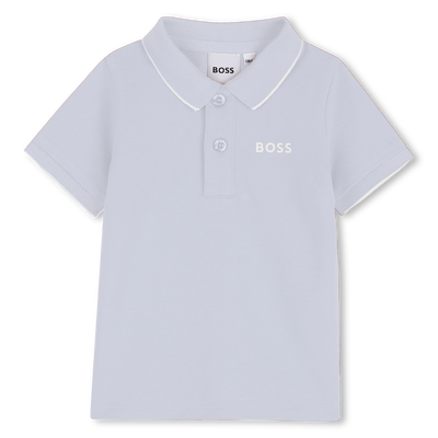 KURZ&Auml;RMELIGES POLOSHIRT BOSS JUNGE