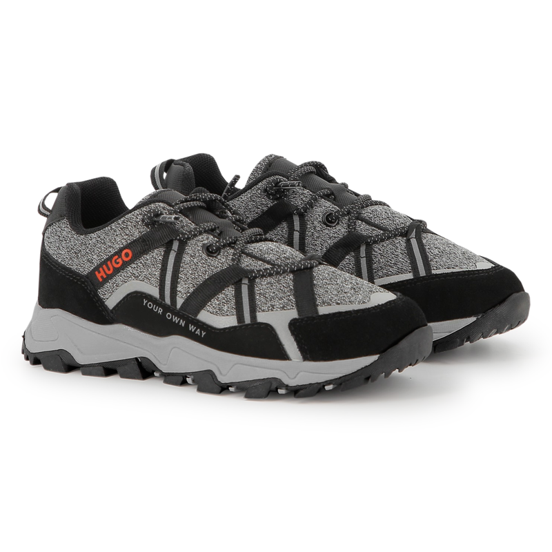 Sneaker aus Strick HUGO 
                        JUNGE