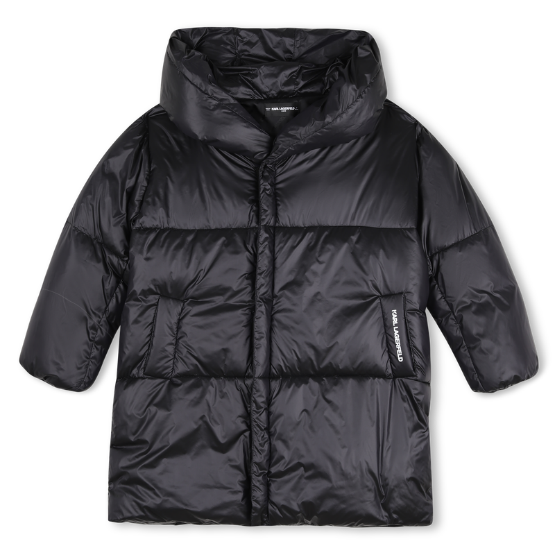 Lange Daunenjacke KARL LAGERFELD KIDS 
                        M&Auml;DCHEN