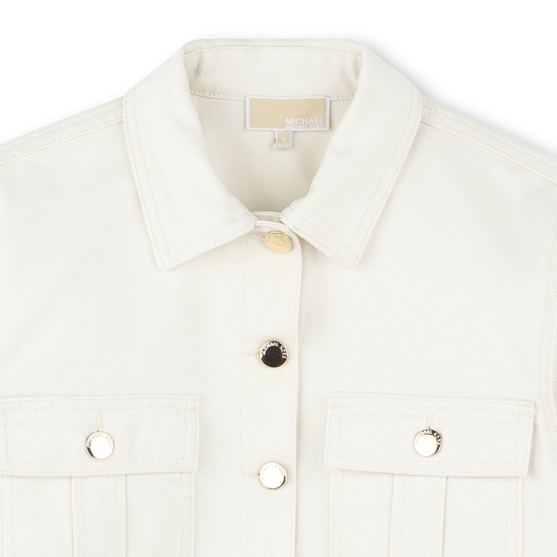 Jacke aus Baumwolltwill MICHAEL KORS 
                        M&Auml;DCHEN