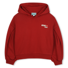 Fleece-Kapuzenpullover KENZO KIDS 
                    M&Auml;DCHEN