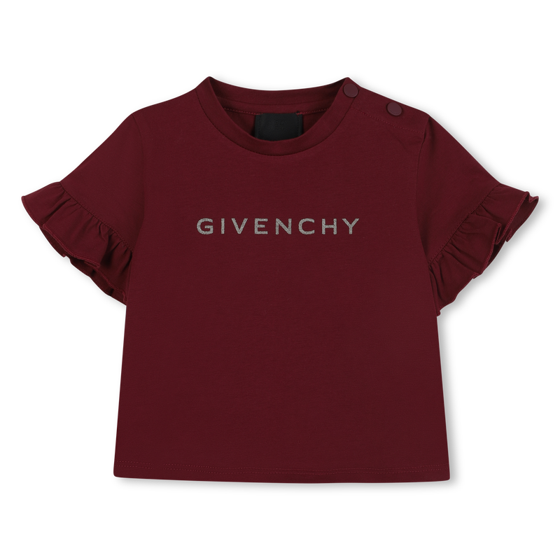 T-Shirt mit R&uuml;schen GIVENCHY 
                        M&Auml;DCHEN