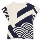 Bedrucktes Molton-T-Shirt KENZO KIDS 
                    M&Auml;DCHEN