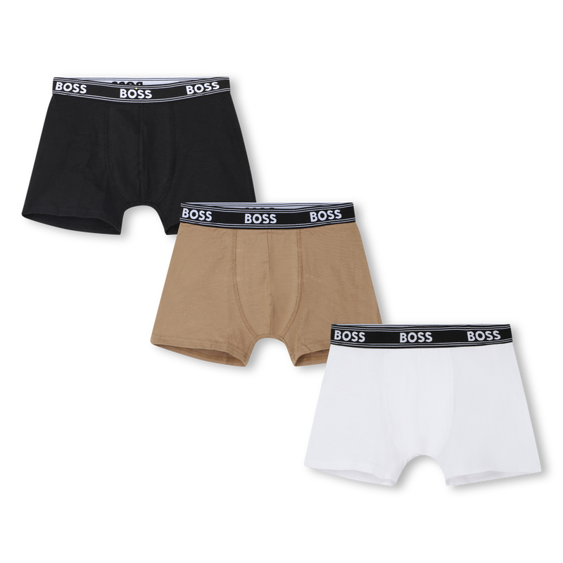 3er-Pack Boxershorts aus Jersey BOSS 
                        JUNGE