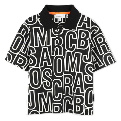 Polo mit Monogrammdruck MARC JACOBS JUNGE