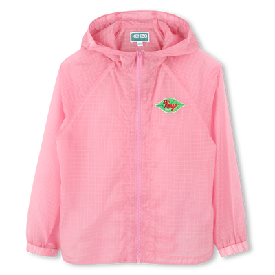 Regenjacke mit Kapuze KENZO KIDS M&Auml;DCHEN