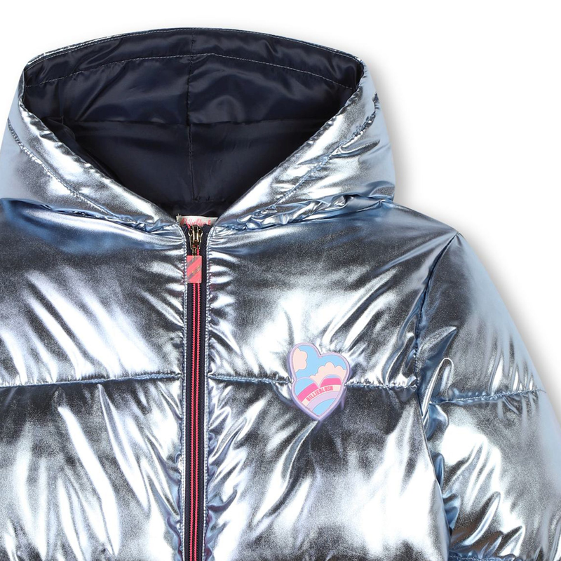 Kapuzen-Steppjacke mit Zipper BILLIEBLUSH 
                        M&Auml;DCHEN