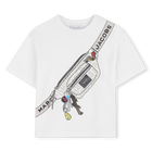 Kurz&auml;rmeliges t-shirt, ELFENBEIN, hi-res
