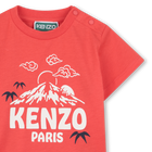 Kurz&auml;rmeliges t-shirt KENZO KIDS 
                    JUNGE
