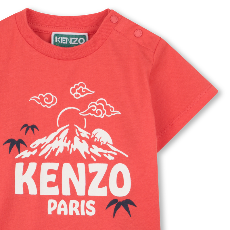 KURZ&Auml;RMELIGES T-SHIRT KENZO KIDS 
                        JUNGE