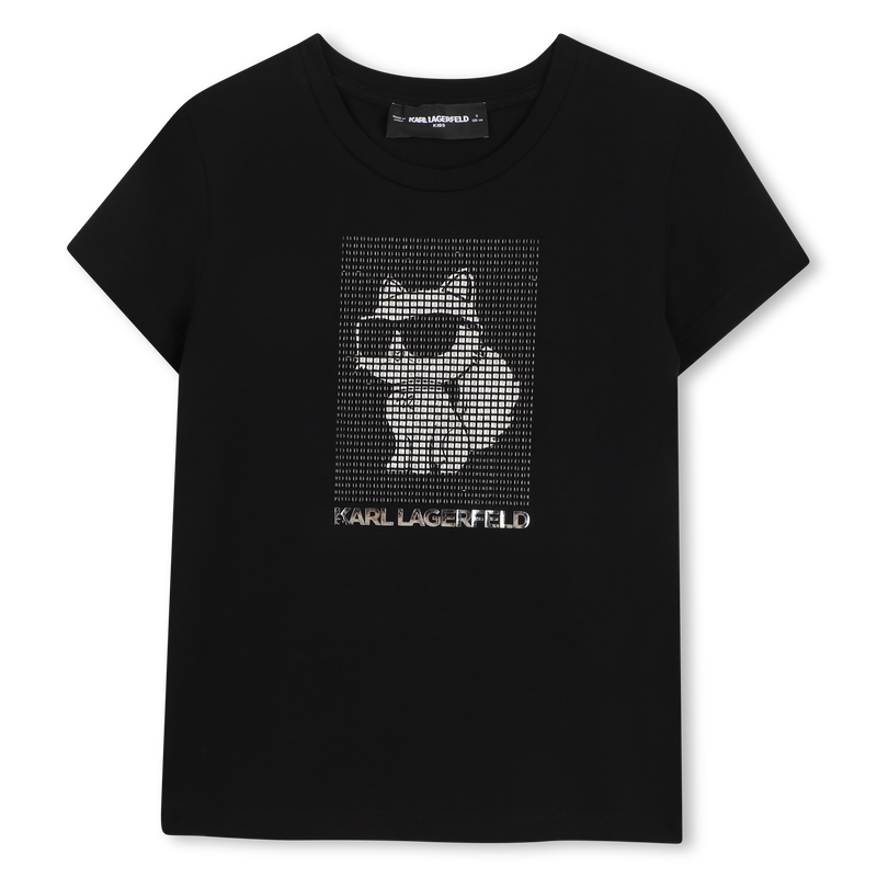 KURZ&Auml;RMELIGES T-SHIRT KARL LAGERFELD KIDS 
                        M&Auml;DCHEN