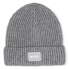 Strickm&uuml;tze mit Abzeichen BOSS 
                    JUNGE