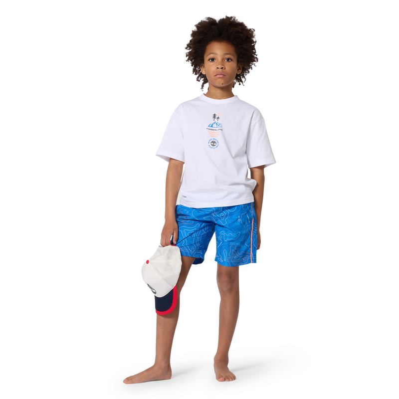 KAPPE MIT ILLUSTRATION TIMBERLAND 
                        JUNGE